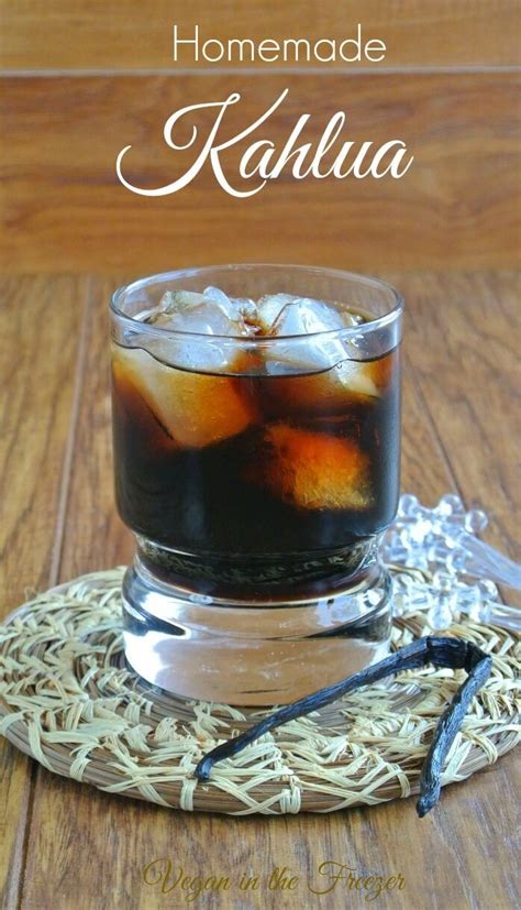 Homemade Kahlua has a perfect balance of sweetness that is shared with ...