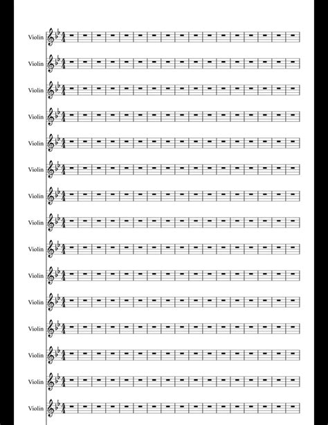 300 Violin orchestra sheet music for Violin download free in PDF or MIDI