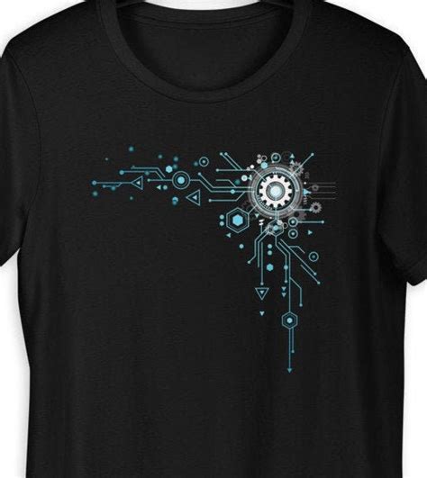 Computer Board Circuit T-shirt Computer Engineer Shirt - Etsy Denmark