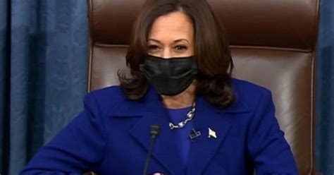 Kamala Harris presides over Senate and administers oath of office to ...