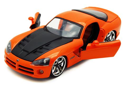 Dodge Viper SRT10, Orange - Jada Toys Bigtime Muscle 96805 - 1/24 scale ...