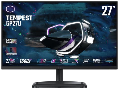 Cooler Master Tempest GP27U Review – Affordable 4K 160Hz HDR1000 Gaming Monitor