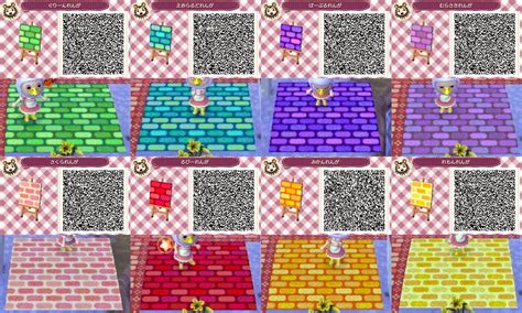 Animal Crossing New Leaf: Adheland: QR codes for Roads