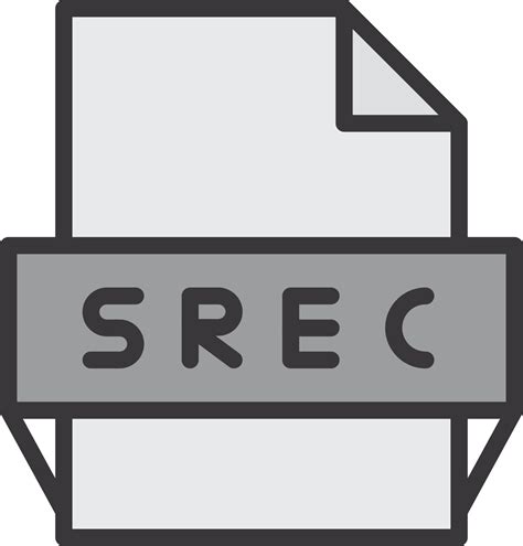 Srec File Format Icon 16903211 Vector Art at Vecteezy