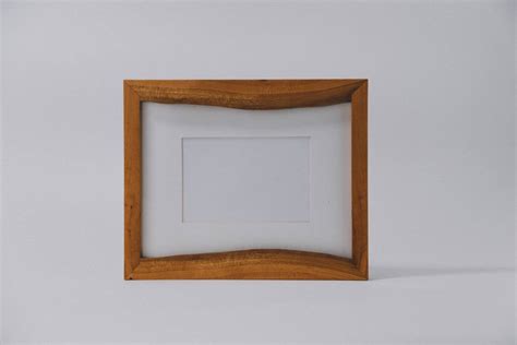 Live Edge Frame. 8 X 10. Cherry Wood With Walnut Accents - Etsy