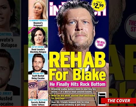 Blake Shelton Sues In Touch Magazine Over Rehab Story