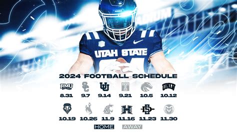 Mountain West Announces 2024 Football Schedule - Utah State University ...