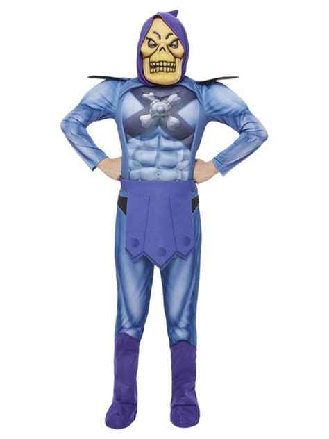 Skeletor Costume Kids | Fancy Dress Costumes - Costume Direct