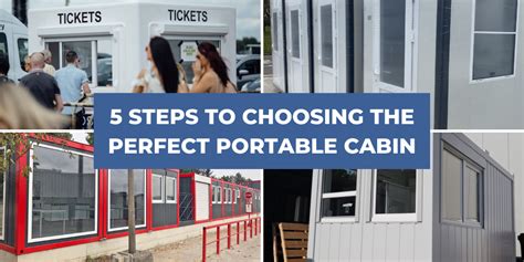 5 steps to choosing the perfect portable cabin | UK Kiosks