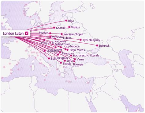 Wizz Air Route Map – Map Of The World