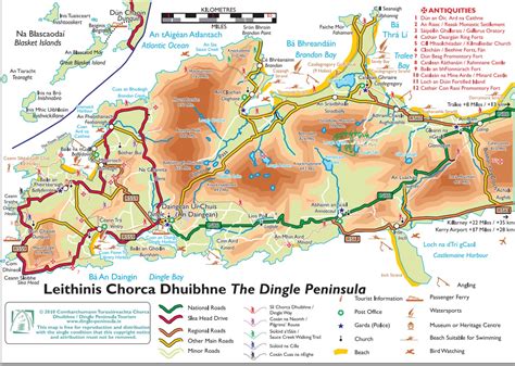 Map Of Dingle Peninsula Ireland - America Map