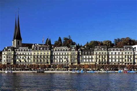 Grand Hotel National Luzern, a boutique hotel in Lucerne