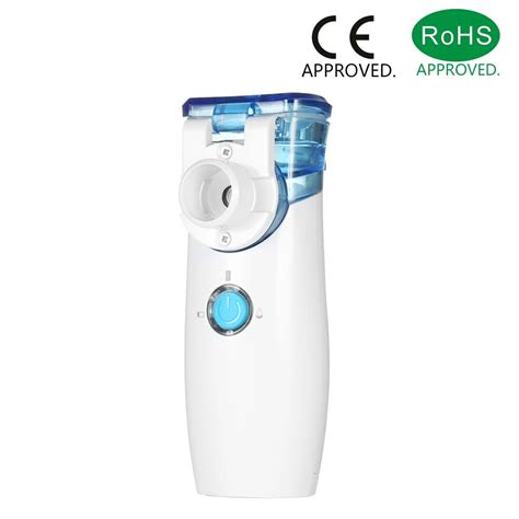 Carevas Medical Handheld Personal Steam Inhaler for Asthma COPD Steam Vaporizer USB Rechargeable ...