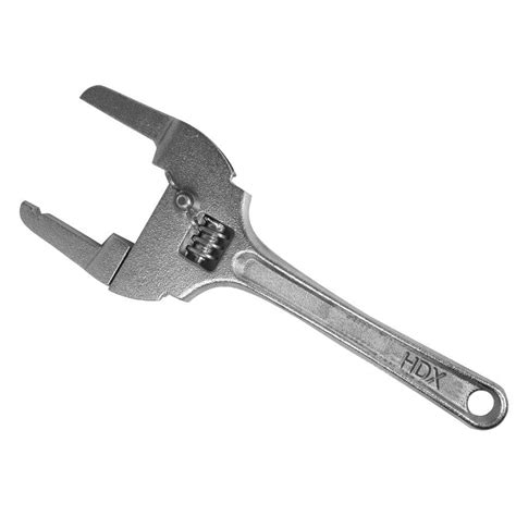 HDX Adjustable Slip-Nut Wrench-HDX152 - The Home Depot