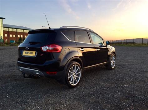 ## TOTALLY STUNNING## GLEAMING BLACK FORD KUGA, TDCI 4x4 TITANIUM | in ...