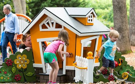 Park Playground Equipment | Outdoor HDPE Playhouse