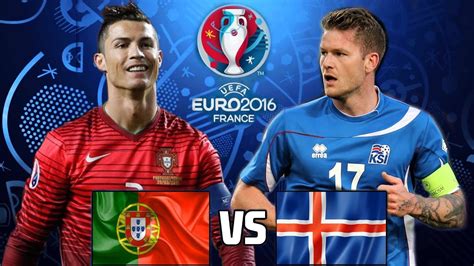 MATCH PORTUGAL vs ICELAND EURO 2016 GROUP F 14/06/2016 - YouTube