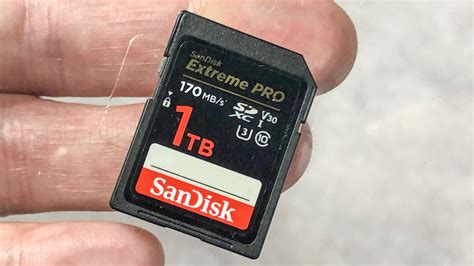 Sandisk shows off monster 1TB SD memory card | Digital Camera World