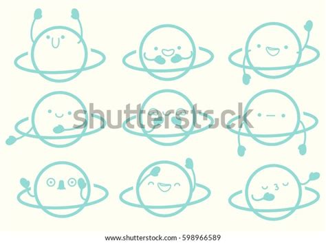 Jupiter Emoji Smile Icons Vector Set Stock Vector (Royalty Free) 598966589 | Shutterstock