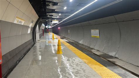 Metro station in Bahçelievler flooded by water | West Observer