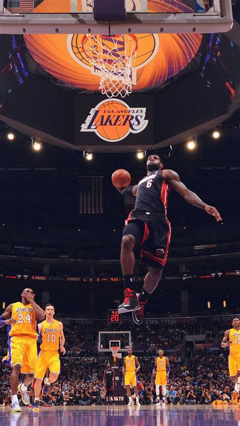 LeBron James Wallpaper Discover more Android, animated, dunk, iphone 6 ...