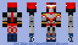 Megazord Minecraft Skin