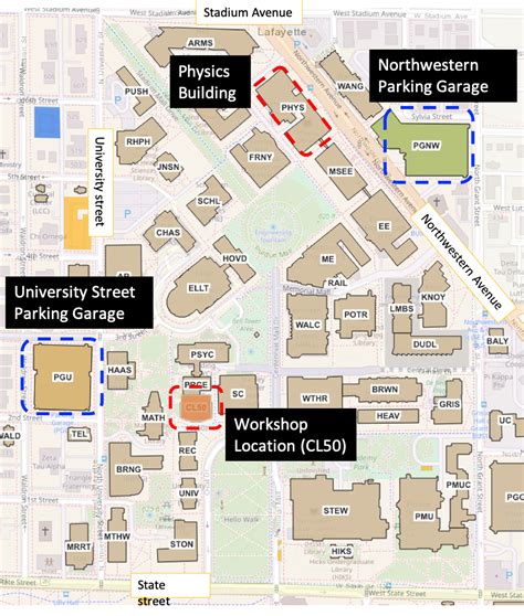 Purdue Northwest Hammond Campus Map