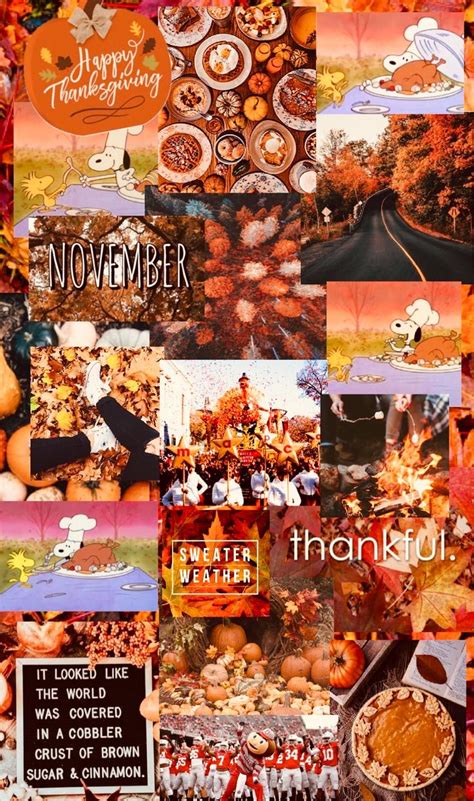 25 Choices thanksgiving wallpaper aesthetic collage You Can Save It For Free - Aesthetic Arena