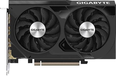 Gigabyte PCI-Ex GeForce RTX 4060 Windforce OC 8G 8GB GDDR6 (128bit) (2475/17000) (2 x HDMI, 2 x ...