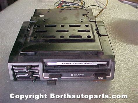 Sanyo Cassette Player Car Or Truck – BorthAutoParts