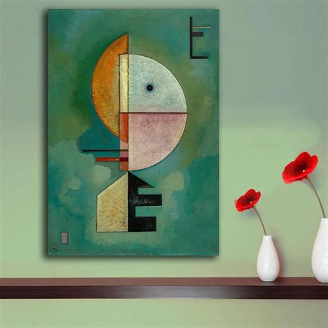 Handmade Famous Abstract Oil Painting Kandinsky Geometric Patterns ...