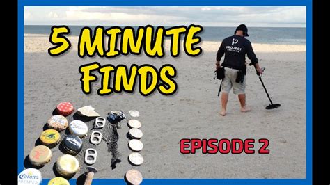 5-MINUTE FINDS – E2: Casey Key Beach, Florida Metal Detecting - YouTube