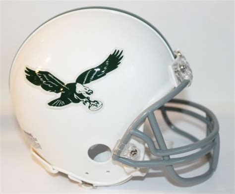 Philadelphia Eagles Retro Logo Throwback Riddell Mini Helmet | eBay