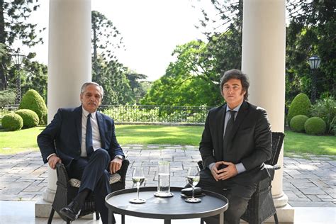 Argentina Election: Milei Meets President Fernandez in Transition Start ...