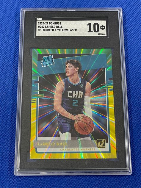 Rare Lamelo Ball Rookie 2020/21 Donruss Auction