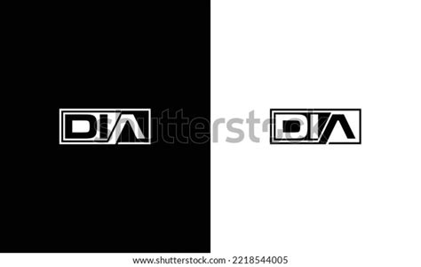 Dia Letter Logo Design Template Vector Stock Vector (Royalty Free ...