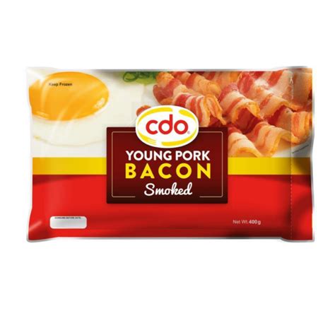 CDO YP BACON SMOKED 400G | All Day Supermarket