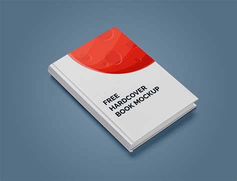 Free Hardcover Book Mockup | Mockup World HQ