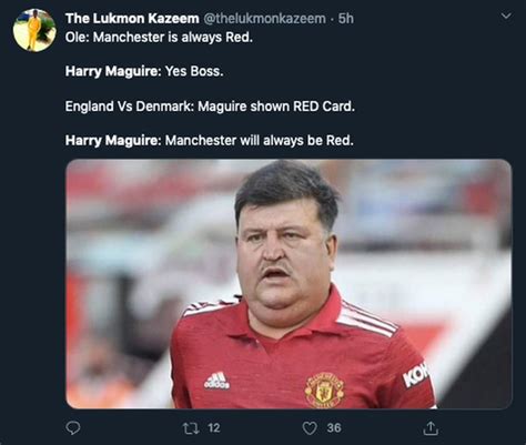 Harry Maguire Meme Face