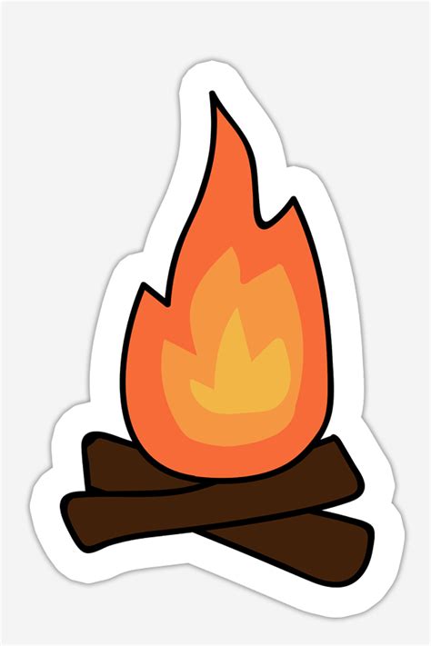 Campfire Sticker by andro-designs in 2021 | Etsy stickers, Emoji stickers, Stickers