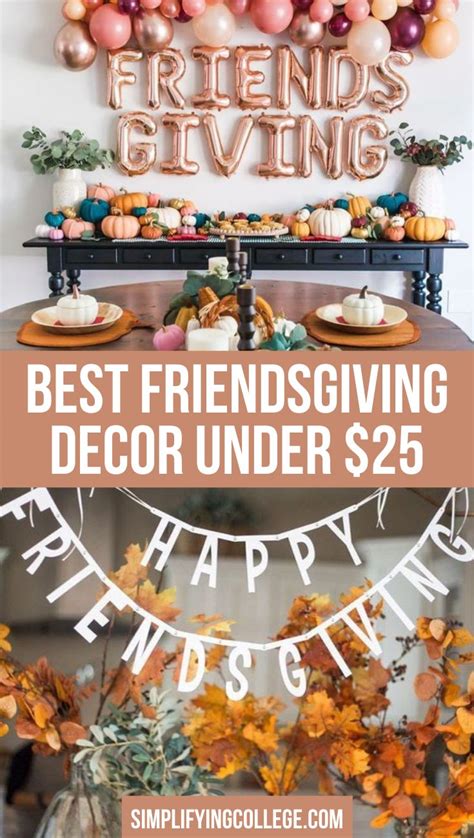 Top 15 Friendsgiving Decorations Under $25 | Friendsgiving decorations, Friendsgiving party ...