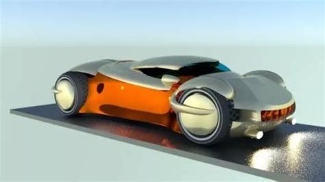 Tron Concept Car Free 3d Model - .Blend - Open3dModel