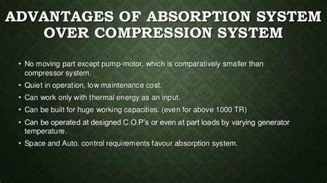 Vapour absorption refrigeration systems