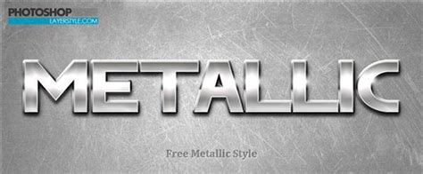 +25 Metal Chrome Effect Photoshop Styles | PSDDude