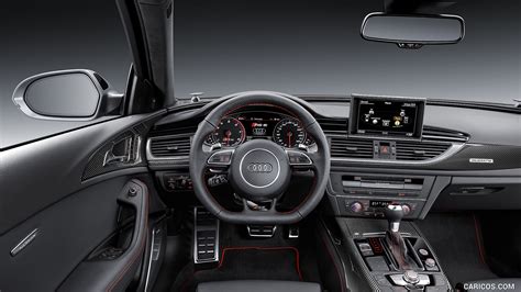 2016 Audi RS6 Avant Performance (Color: Misano Red) - Interior, Cockpit | HD Wallpaper #19 ...