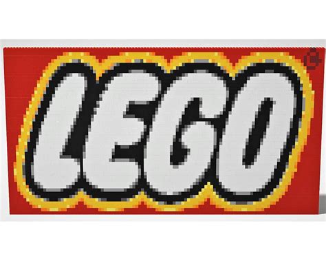 LEGO MOC LEGO LOGO Pixelart by kelbiemnz | Rebrickable - Build with LEGO