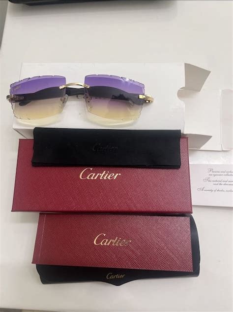 Cartier Cartier White Buffs Diamond Cut | Grailed