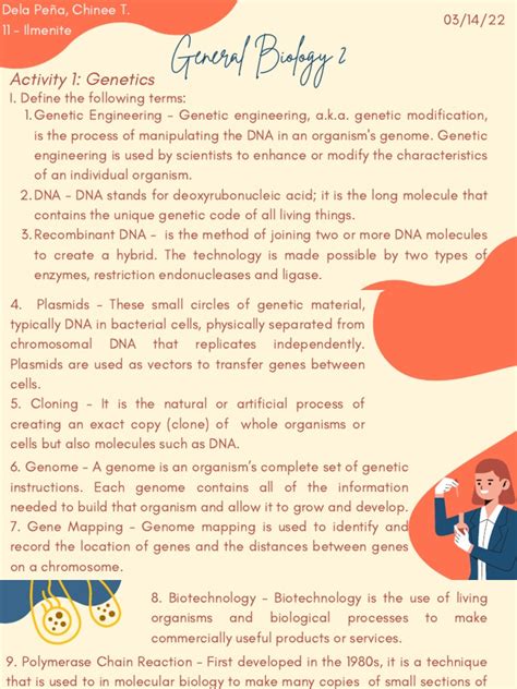 Genetics & Genetic Engineering Techniques | PDF | Genetics | Molecular Cloning