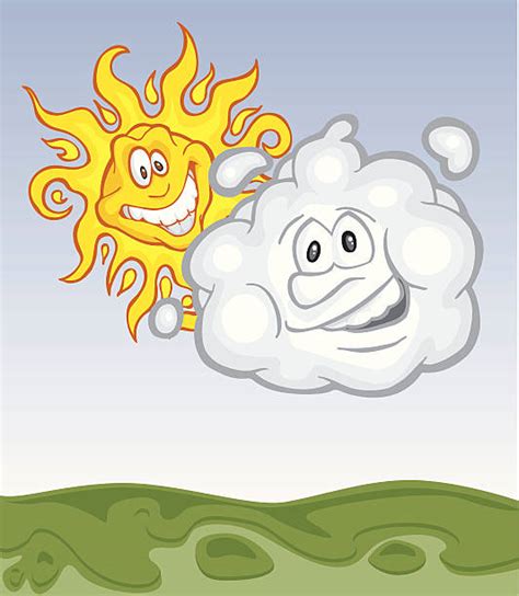 Cartoon Of The Partly Cloudy Illustrations, Royalty-Free Vector Graphics & Clip Art - iStock