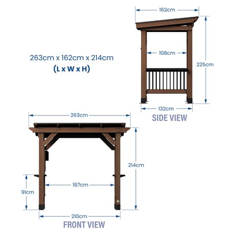 Backyard Discovery Saxony Grill BBQ Gazebo - Toy Buzz